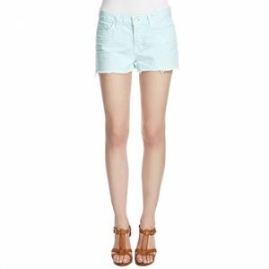 J Brand Cutoff Light Blue Shorts